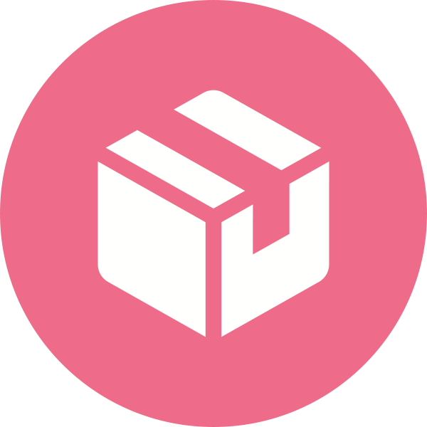 ダンボールのアイコン